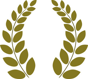 Olive Branch Wreath Clipart