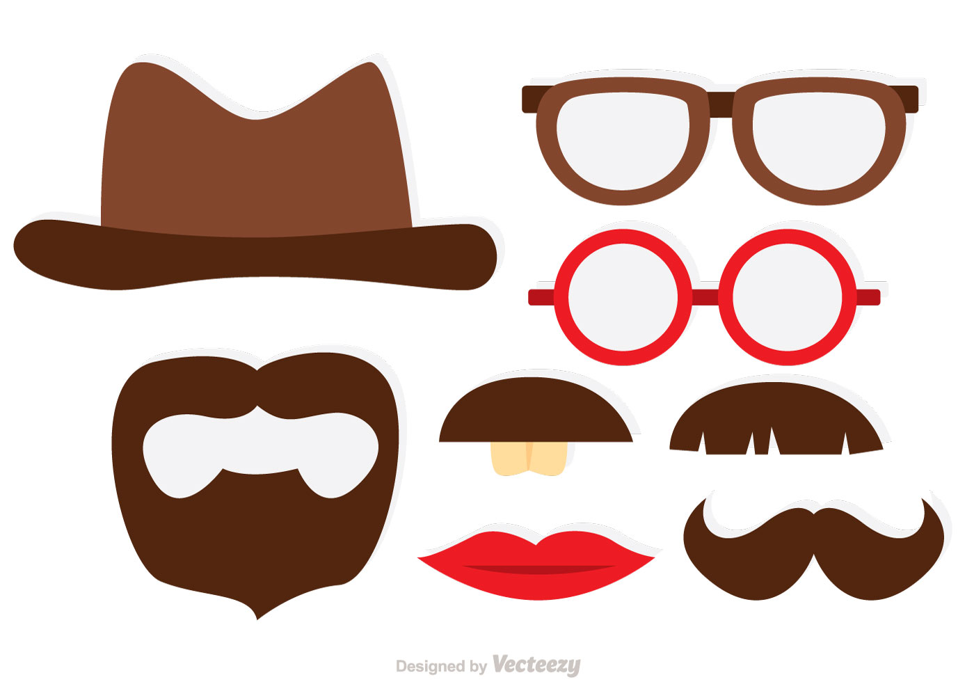 mustache clip art free download - photo #50