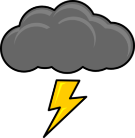 Animated Lightning Bolt Clipart - Free to use Clip Art Resource