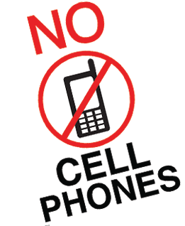 No Cell Phone Sign Printable