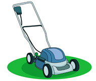 Lawn mower clipart no backgrouns