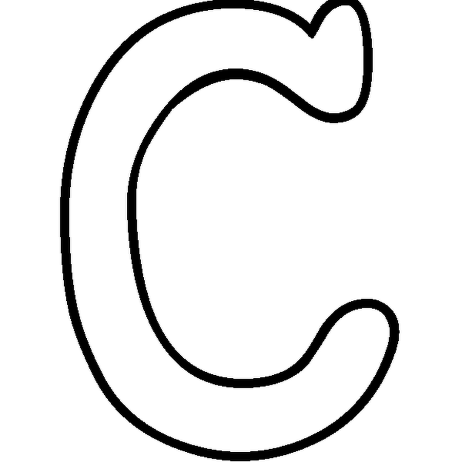 free-letter c-printable-coloring-pages-for-preschool - Preschool ...