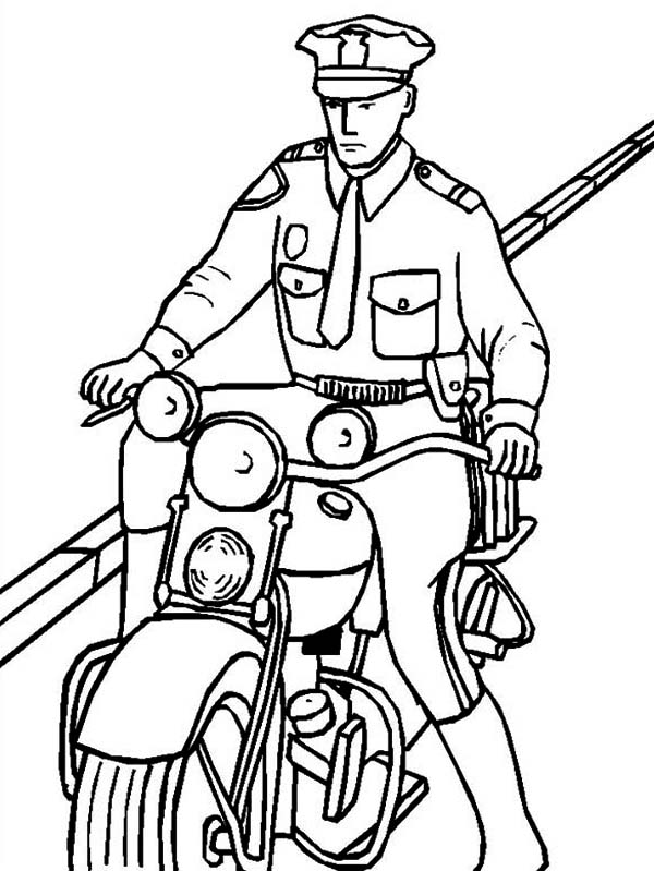 40 Police Coloring Pages - ColoringStar