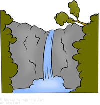 Waterfall Clipart
