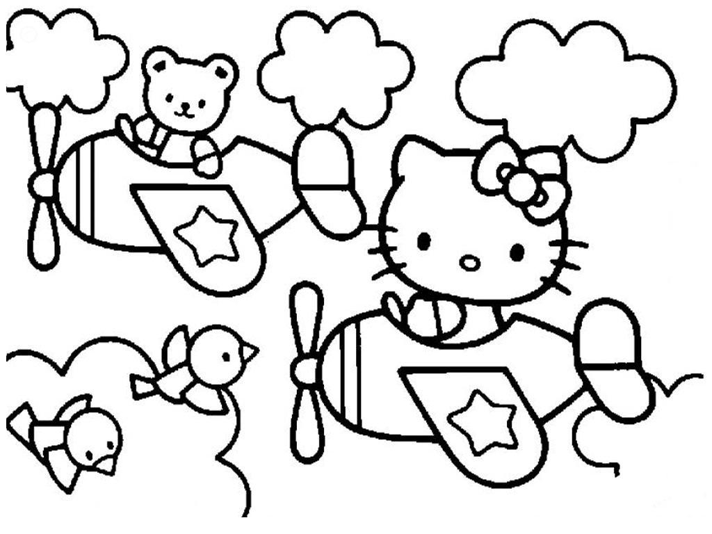 hello kitty clipart black and white - photo #49