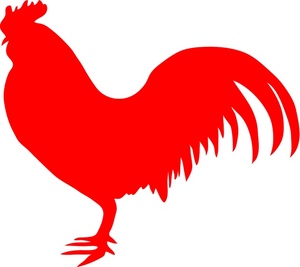 Red Rooster Free Clipart