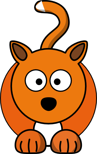 Cartoon fox clipart - Animals clip art - DownloadClipart.org