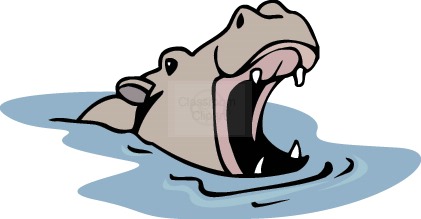 Hippo Clipart - Free Clipart Images