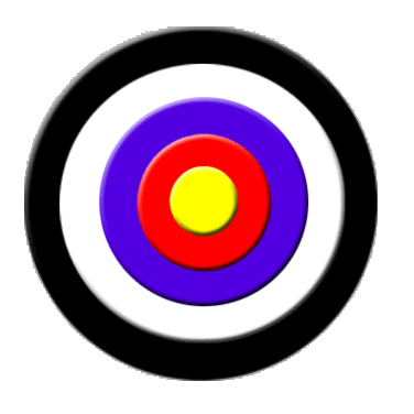 Bullseye Targets Printable Clipart - Free to use Clip Art Resource