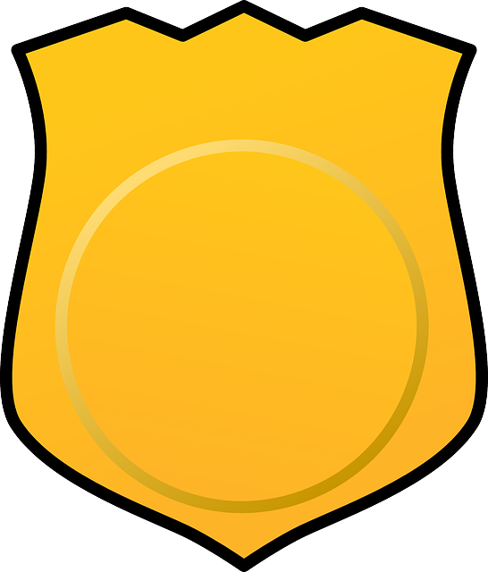 Sheriff Officer Badge Clipart