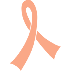 Peach Cancer Symbols