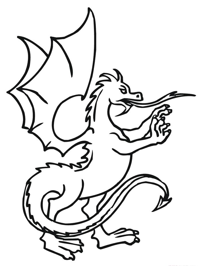 dragon-template-clipart-best