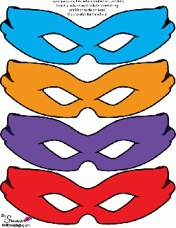 Held og lykke bemærkning Forstyrre Ninja Turtle Printable Mask - ClipArt Best