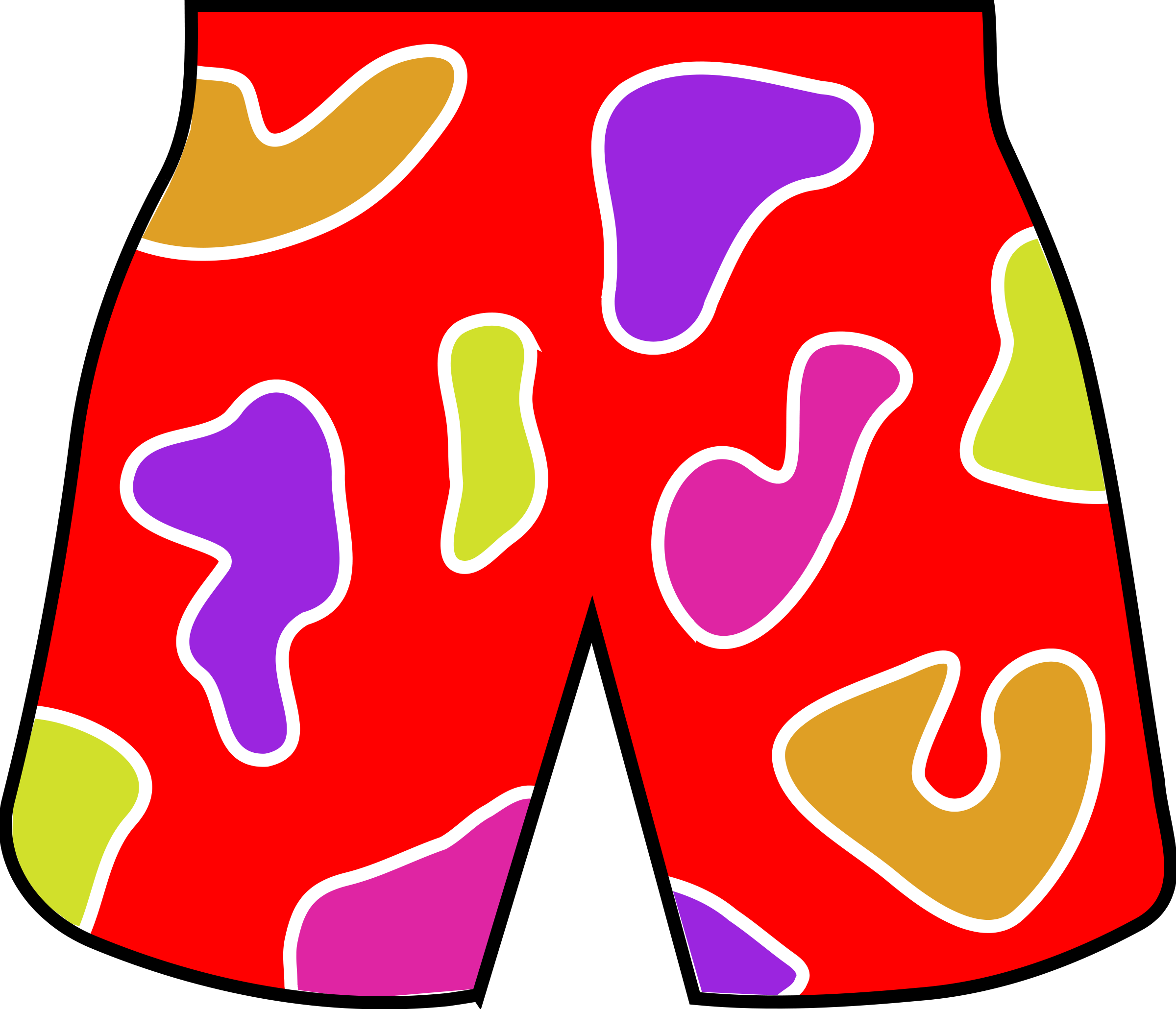 Clip Art Summer Shorts Clipart