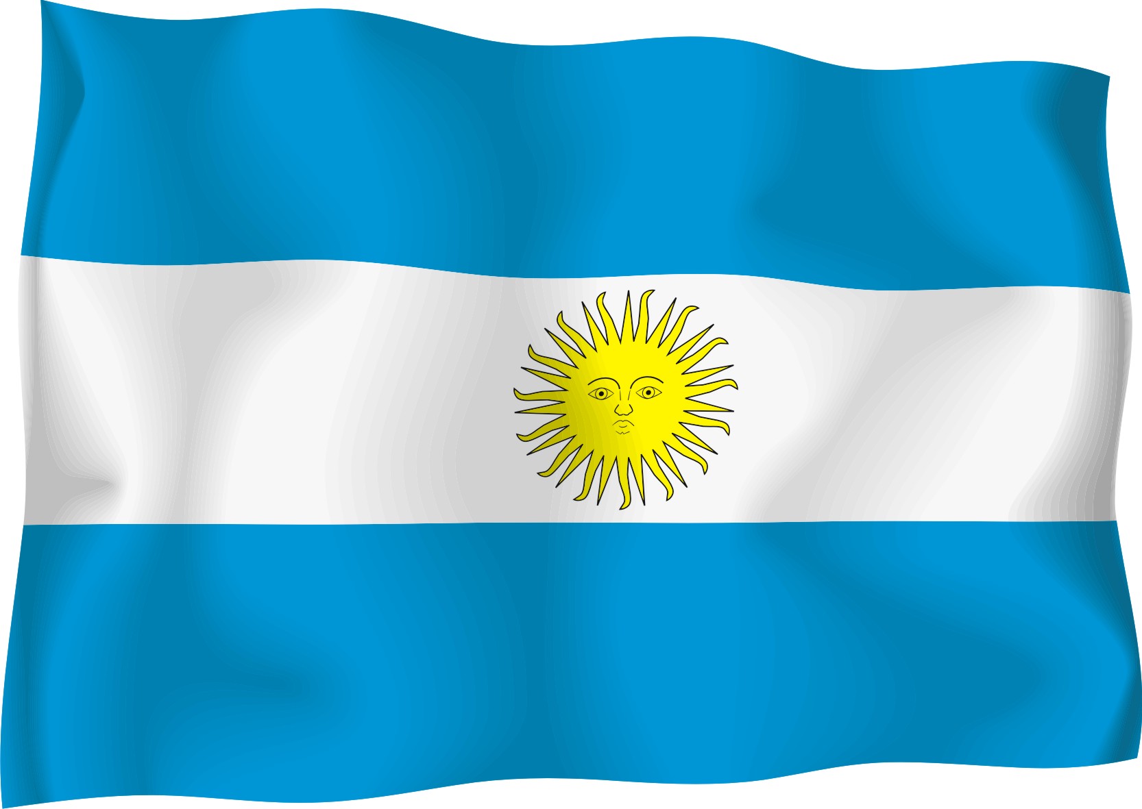 The Flag Of Argentina - The Symbol Of Loyalty And Commitment - ClipArt