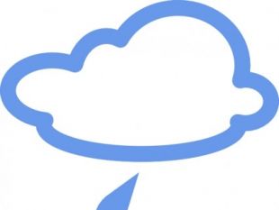 Japanese Weather Symbol Heavy Rain clip art | free vectors | UI ...