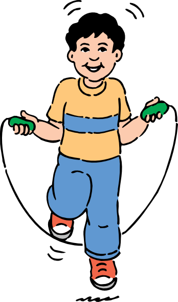 Jump rope clipart free
