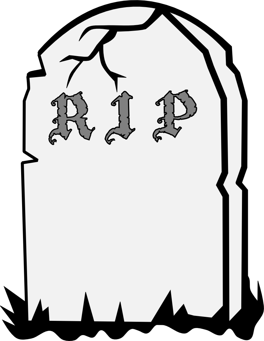 Rip Black And White Clipart