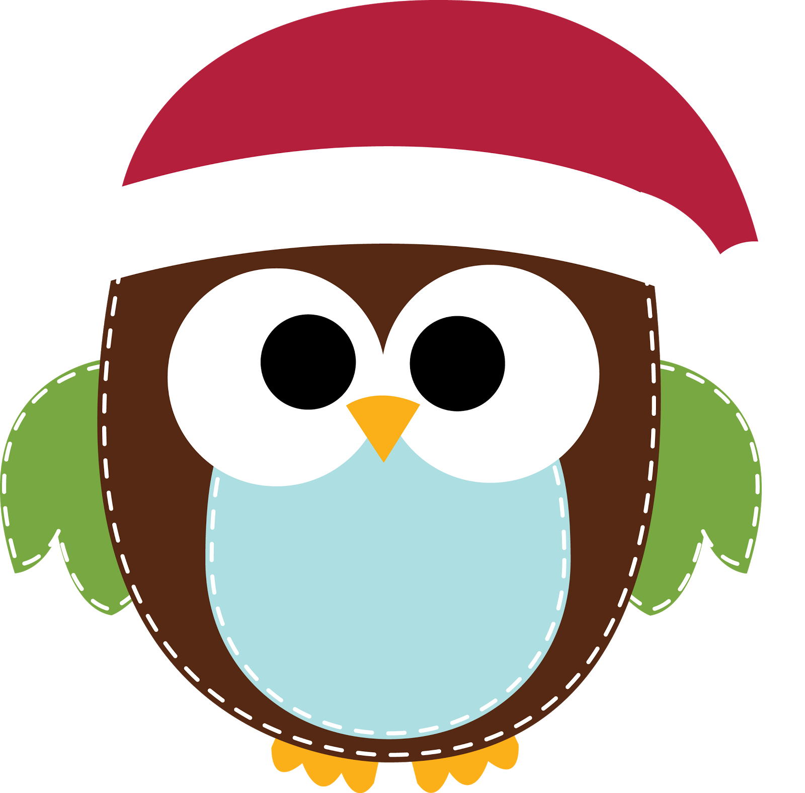 Christmas Owl Clip Art - Tumundografico