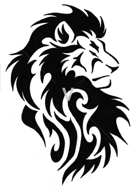 Lion Head Outline - ClipArt Best