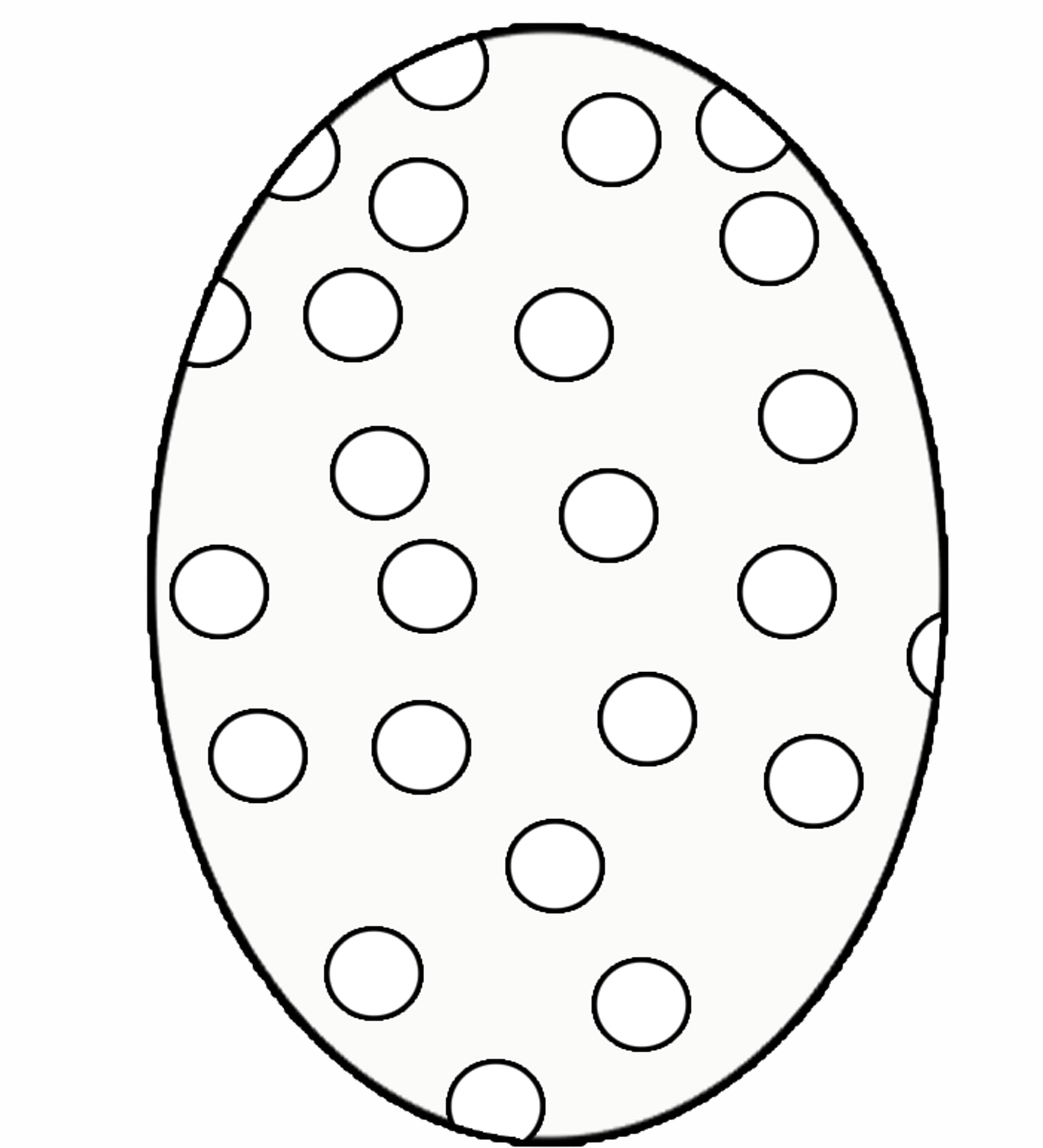 Easter Egg Template Photo Album - Jefney