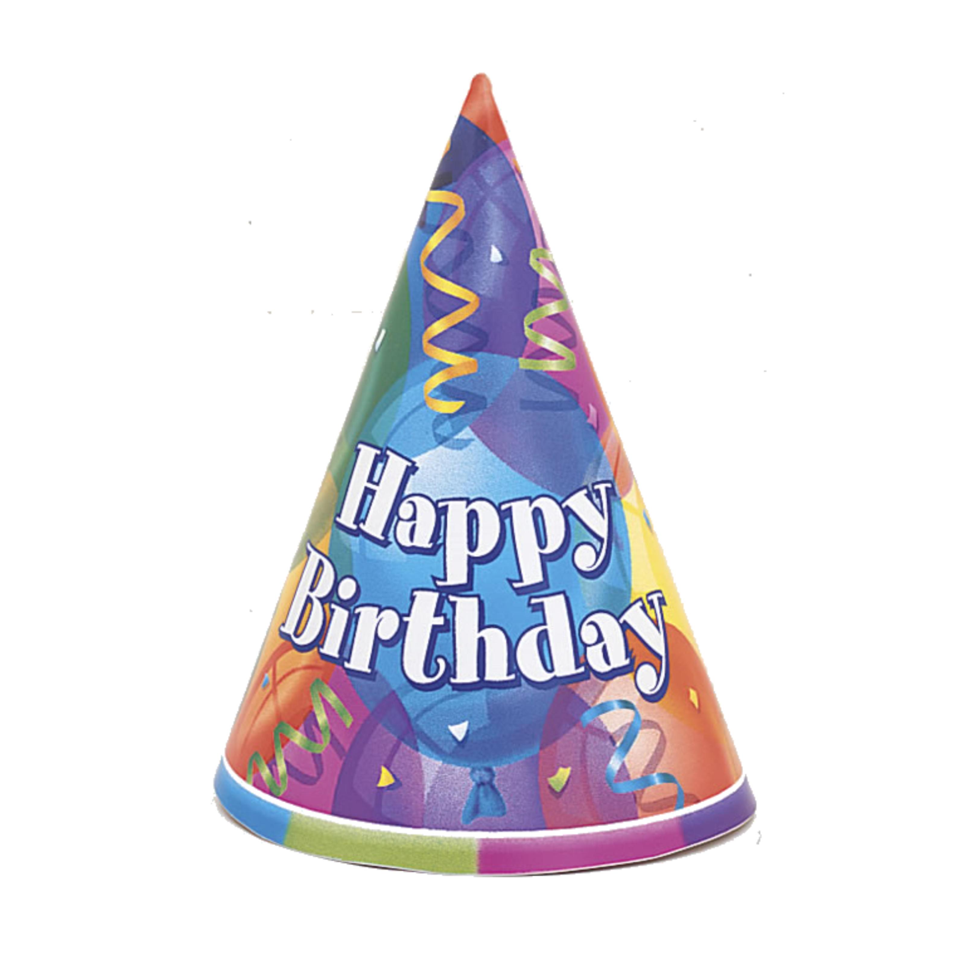 Birthday hat happy birthday party hats transparent clipart ...