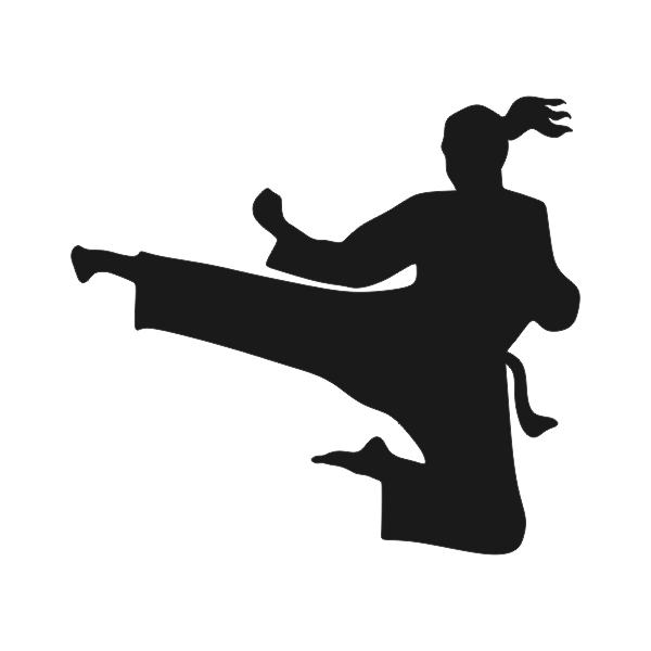 Karate Girl Svg Cuttable Design