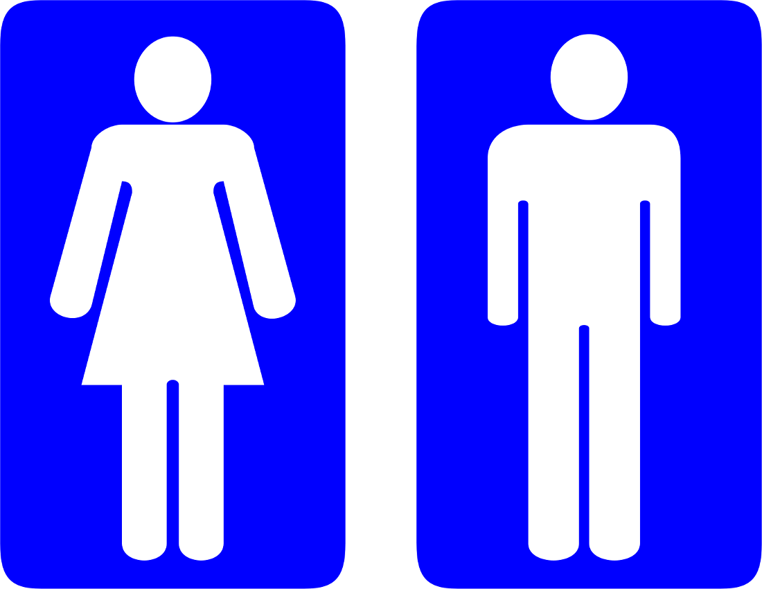 Girl And Boy Bathroom Signs