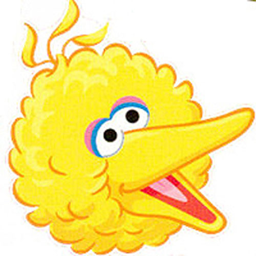 Sesame street big bird clipart