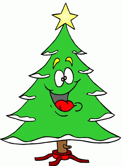 Cartoon Christmas Tree - memesydesmotivaciones