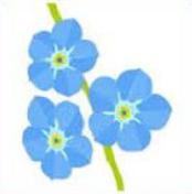 Free Forget-me-not Clipart