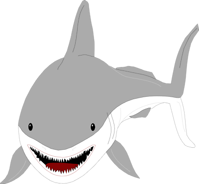 Great White Shark Clipart | Free Download Clip Art | Free Clip Art ...