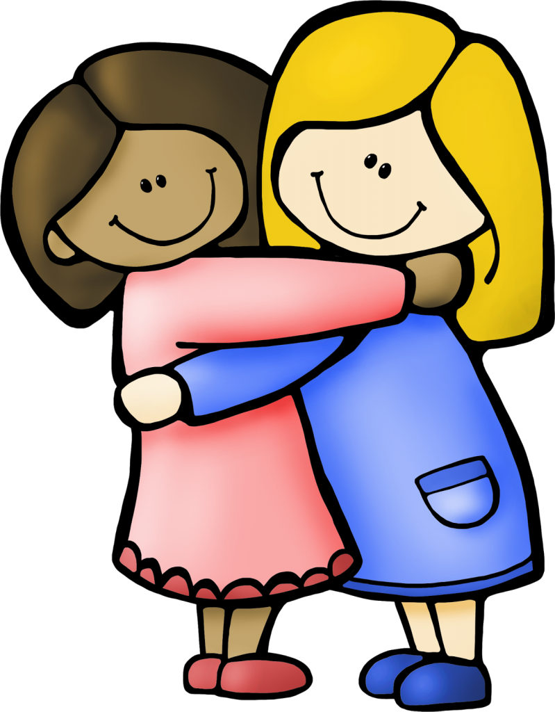 Pictures of best friends clipart
