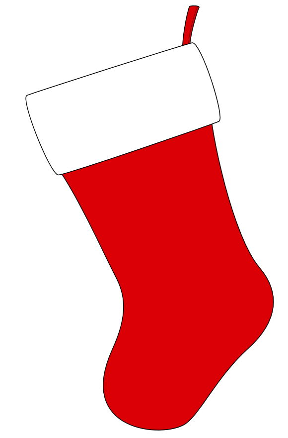 Free christmas stocking clipart