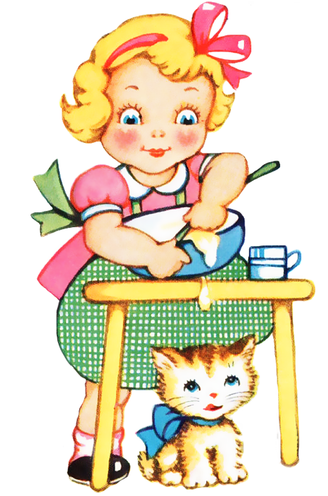 Vintage Cooking Clipart
