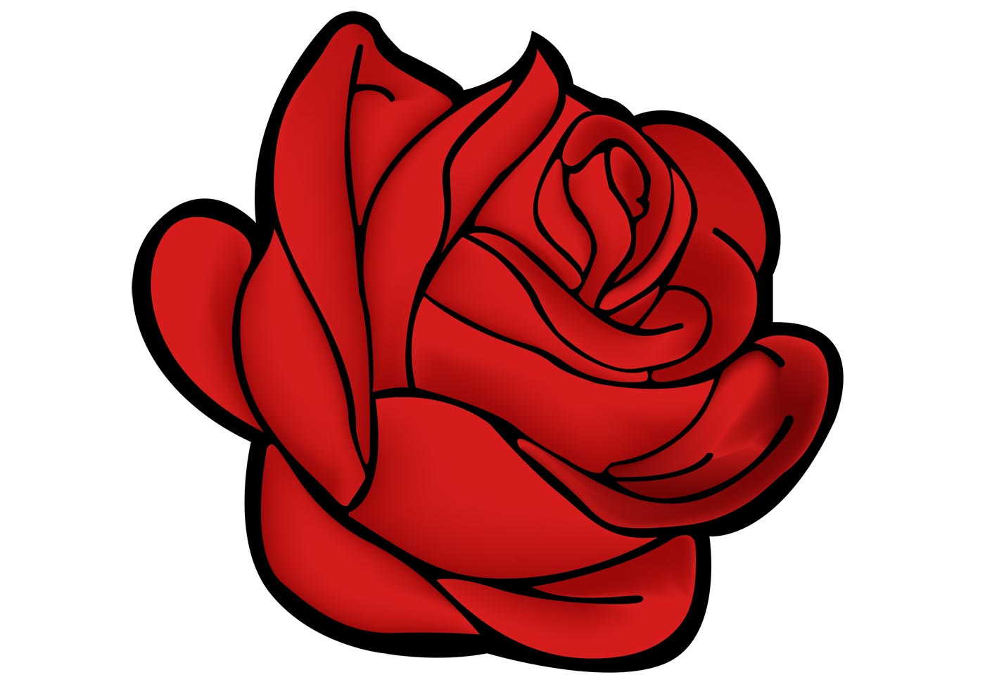 Red Rose Free Vector Art - (10105 Free Downloads)