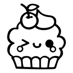 Cupcake, Drawings and Cupcake drawing