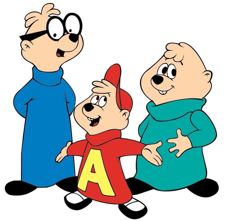 Alvin, Simon & Theodore | Cartoon Characters | Pinterest - ClipArt ...