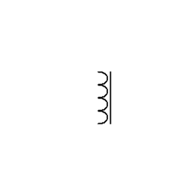 Inductor Symbol Clipart - Free to use Clip Art Resource