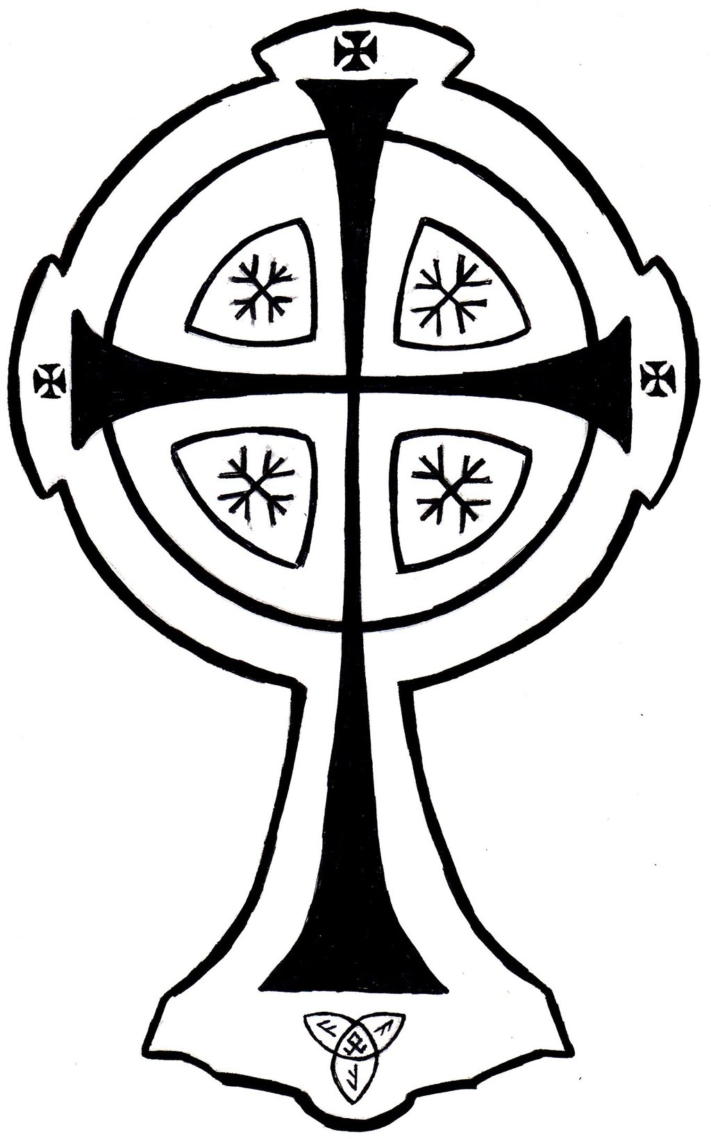 Celtic Cross Clip Art