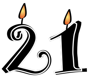 21st Birthday Clipart Free