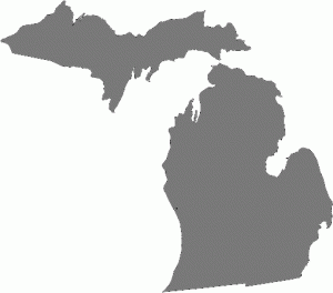State Of Michigan Outline - ClipArt Best