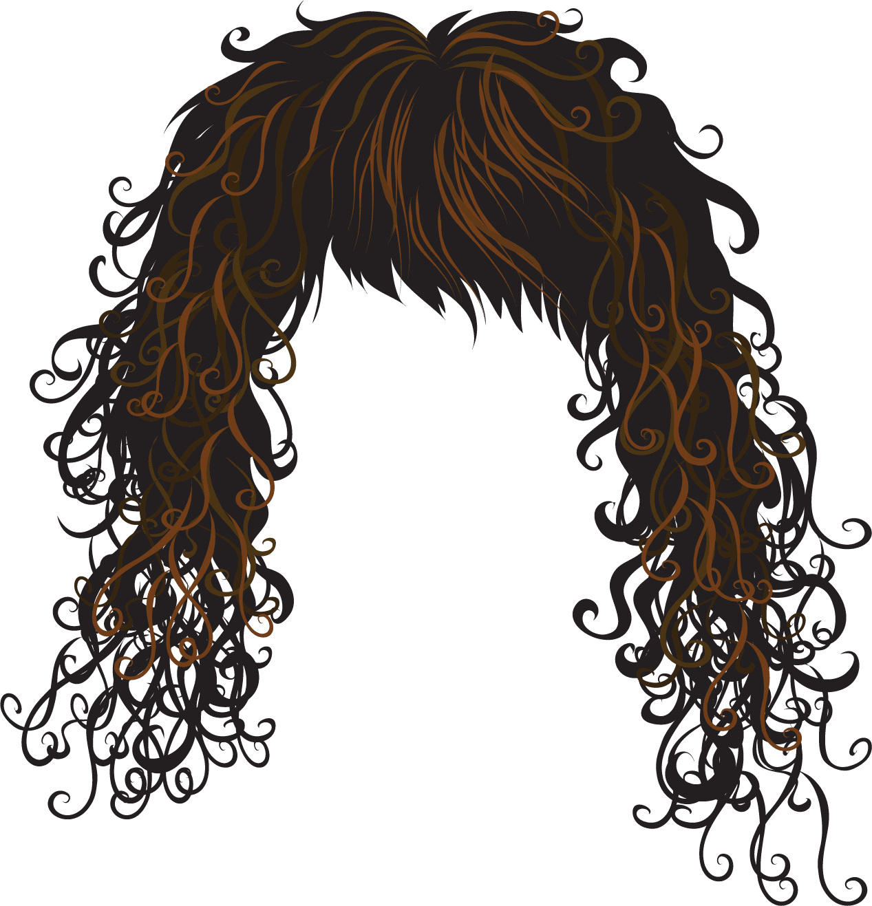 Clip Art Hair - Tumundografico