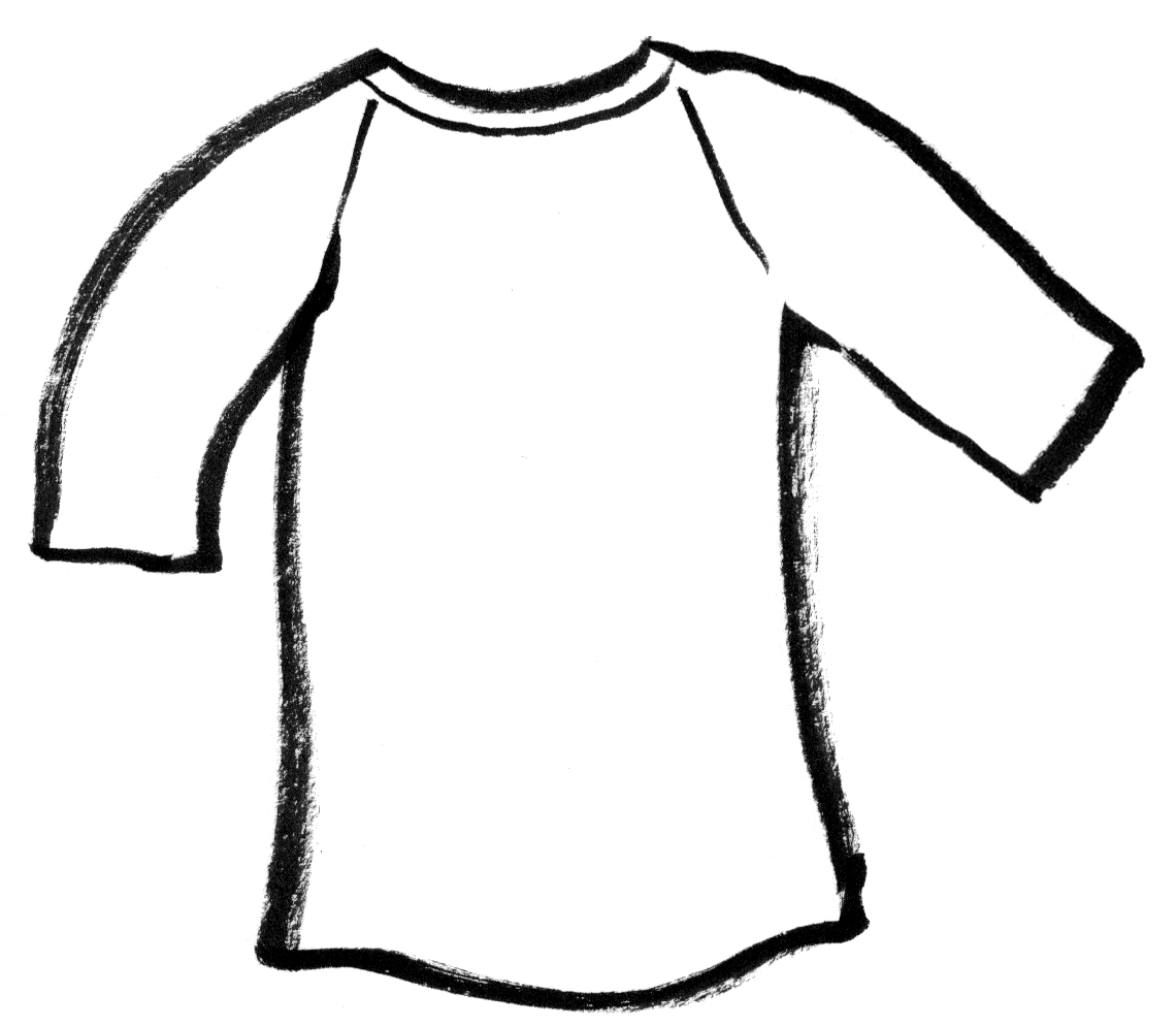 A T- Shirt For Coloring - ClipArt Best
