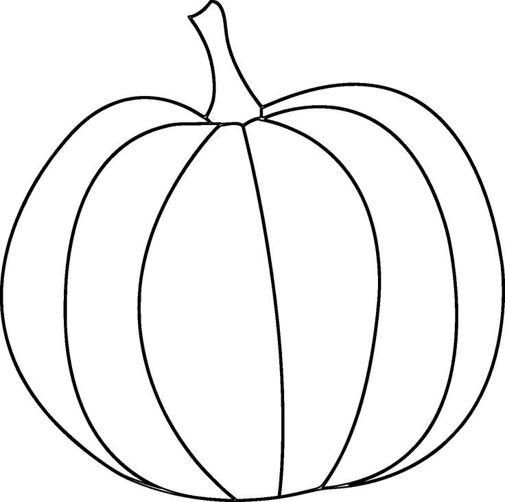pumpkin outline pumpkin outline