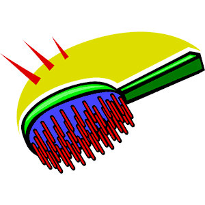 Hairbrush 11 clipart, cliparts of Hairbrush 11 free download (wmf ...