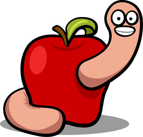 Apple school clipart