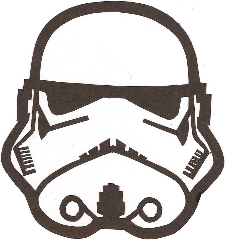 Stormtrooper helmet clip art