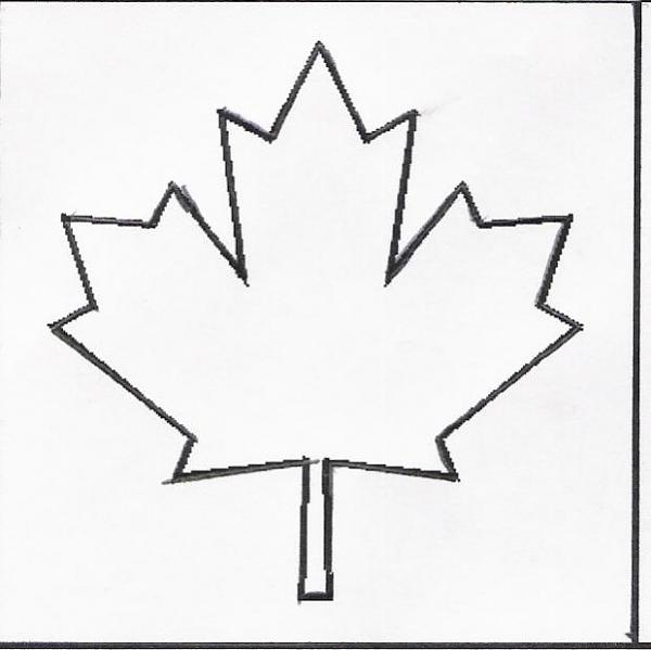 Has anyone ever seen an official 'Canadian Maple leaf' pattern ...
