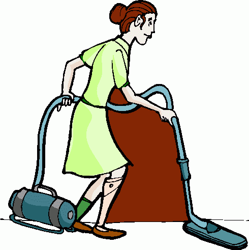 Cleaning clip art black and white free clipart - Clipartix